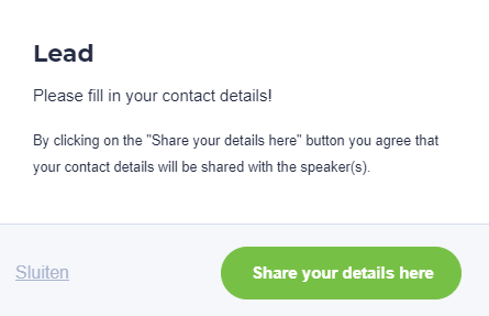 Session CTA as a popup